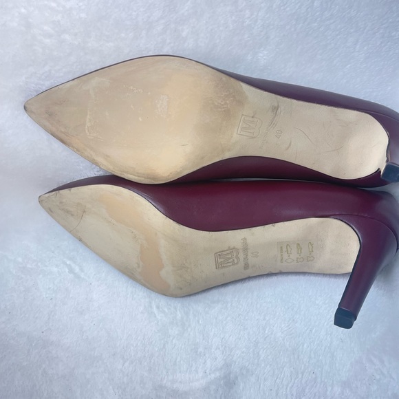 BRUNO MAGLI Telma pump 10 US Nappa Leather Pointed Toe High Heel  NWOT B 212‎ - Picture 9 of 11